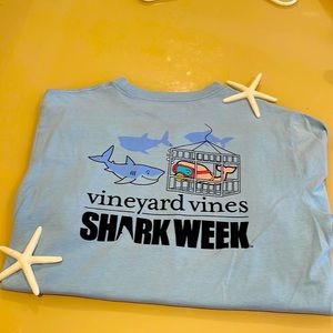 EUC VV shark week tshirt size XL kids